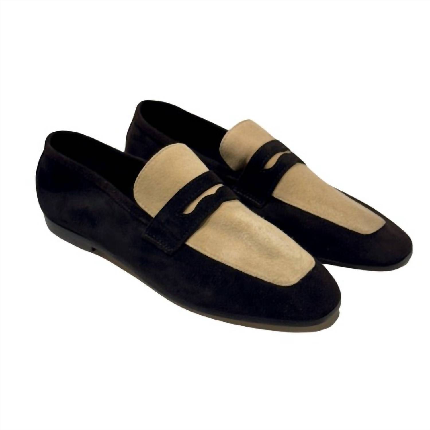 New Sophique Milano Women's Essenziale Loafers In Sand/Brown